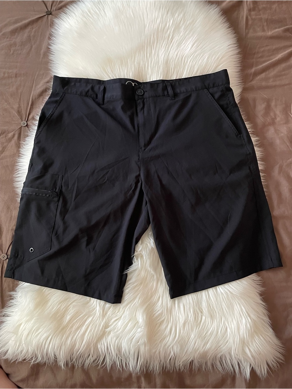 OP Black Men's Cargo Shorts - Lightweight Performance